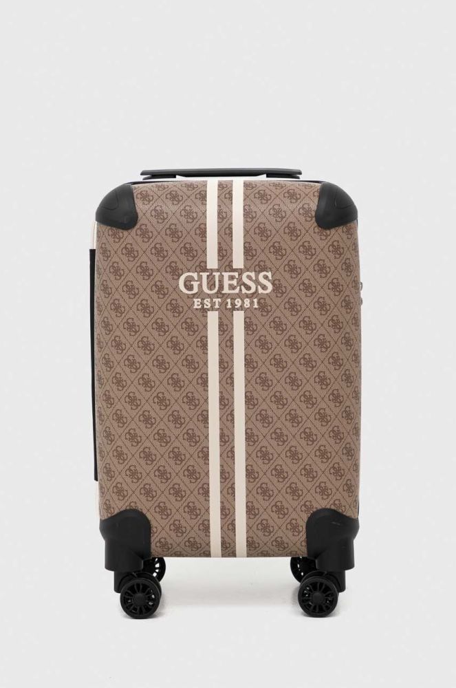 Валіза Guess колір коричневий (3370253)