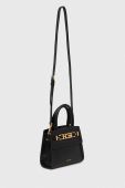 Шкіряна сумочка Guess колір чорний (3338981)