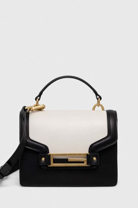 Шкіряна сумочка Guess колір чорний (3342939)