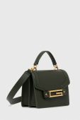 Шкіряна сумочка Guess колір зелений (3510483)