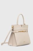 Шкіряна сумочка Marciano Guess колір бежевий