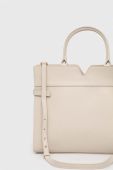 Шкіряна сумочка Marciano Guess колір бежевий