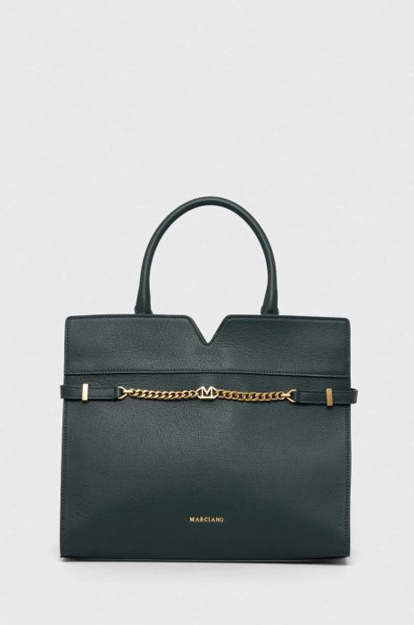 Шкіряна сумочка Marciano Guess колір зелений (3297149)