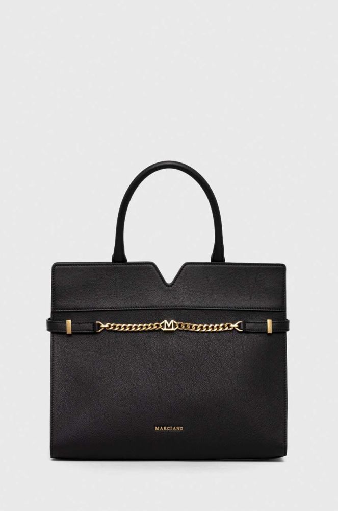 Шкіряна сумочка Marciano Guess колір чорний (3297151)