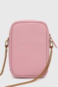 Шкіряна сумка Pinko колір рожевий (3548051)