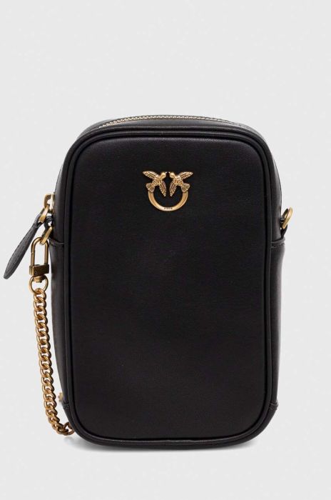 Шкіряна сумка Pinko колір чорний (3548054)