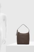 Шкіряна сумочка Coccinelle колір коричневий (3382090)