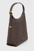 Шкіряна сумочка Coccinelle колір коричневий (3382090)