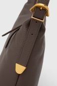 Шкіряна сумочка Coccinelle колір коричневий (3382090)