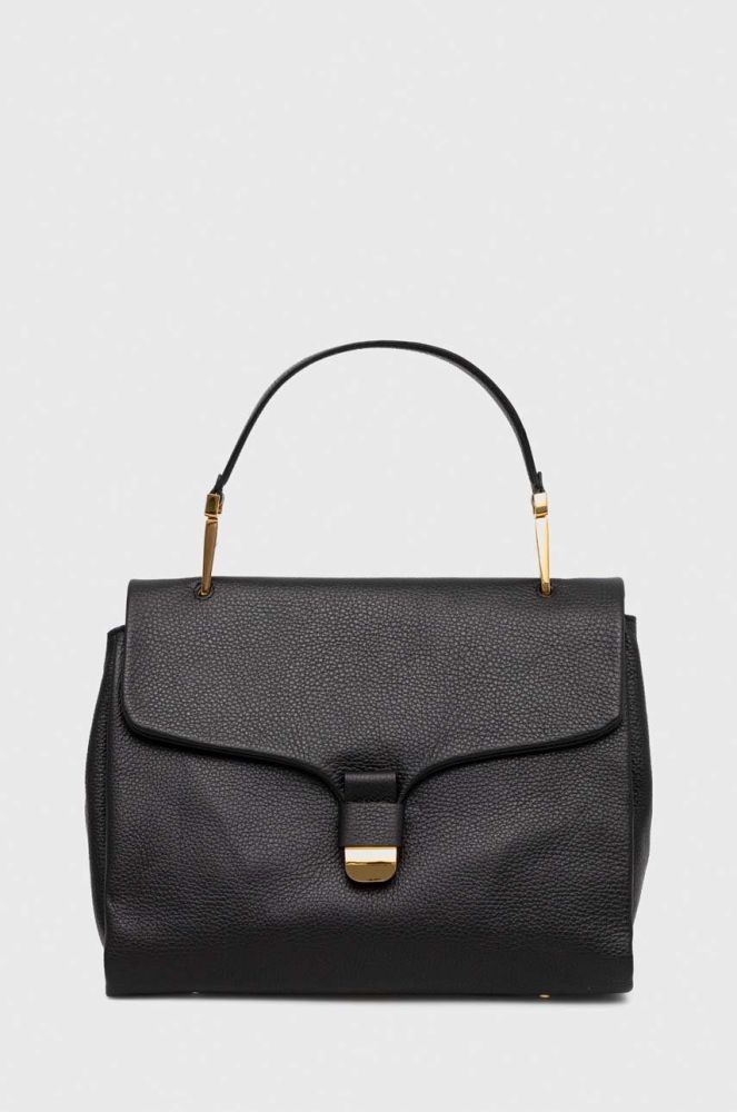 Шкіряна сумочка Coccinelle колір чорний (3373533)