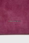 Замшева сумочка Coccinelle колір рожевий (3373542)