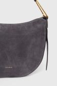 Замшева сумочка Coccinelle колір сірий (3373554)