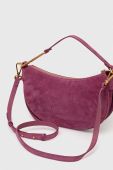 Замшева сумочка Coccinelle колір рожевий (3382093)
