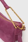 Замшева сумочка Coccinelle колір рожевий (3382093)