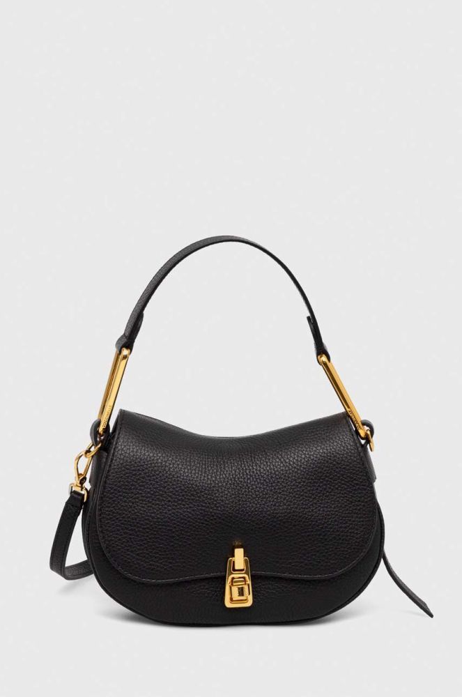 Шкіряна сумочка Coccinelle колір чорний (3373562)
