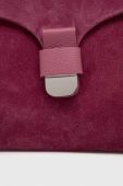 Замшева сумочка Coccinelle колір рожевий (3373566)