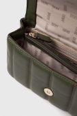 Шкіряна сумочка Dkny колір зелений (3281975)
