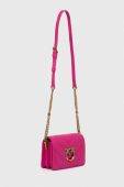 Шкіряна сумочка Pinko колір рожевий (3439534)