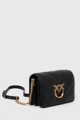 Шкіряна сумочка Pinko колір чорний (3439537)