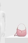 Шкіряна сумочка Pinko колір рожевий (3432548)