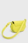 Шкіряна сумочка Pinko колір жовтий (3439548)