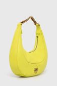 Шкіряна сумочка Pinko колір жовтий (3432471)