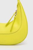 Шкіряна сумочка Pinko колір жовтий (3432471)