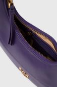 Шкіряна сумочка Pinko колір фіолетовий (3432472)