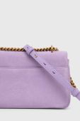 Замшева сумочка Pinko колір фіолетовий (3432503)