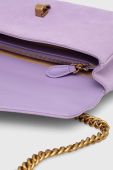 Замшева сумочка Pinko колір фіолетовий (3432503)