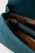 Замшева сумочка Pinko колір бірюзовий (3432502)