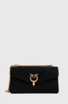 Замшева сумочка Pinko колір чорний (3432501)
