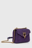 Замшева сумочка Pinko колір фіолетовий (3432505)