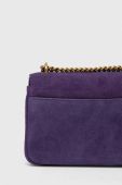 Замшева сумочка Pinko колір фіолетовий (3432505)