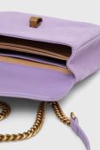 Замшева сумочка Pinko колір фіолетовий (3432506)