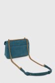 Замшева сумочка Pinko колір бірюзовий (3432553)