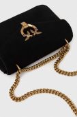 Замшева сумочка Pinko колір чорний (3432554)