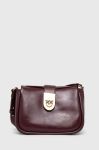 Шкіряна сумочка Pinko колір бордовий (3447615)