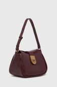 Шкіряна сумочка Pinko колір бордовий (3447615)