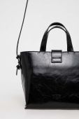 Шкіряна сумочка Pinko колір чорний (3447620)