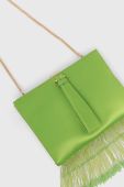 Клатч Pinko колір зелений