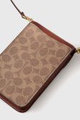 Чохол для телефону Coach колір коричневий Чохол для телефону Coach колір коричневий