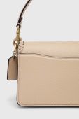 Шкіряна сумочка Coach Tabby Shoulder Bag 26 колір бежевий