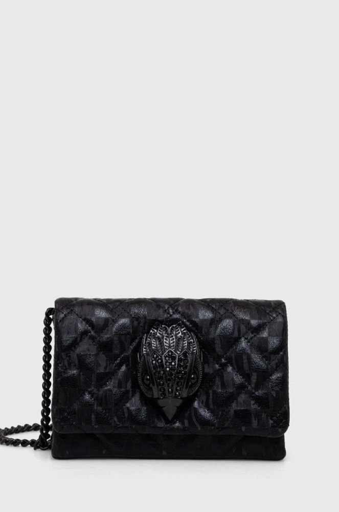 Шкіряна сумочка Kurt Geiger London колір чорний (3493764)