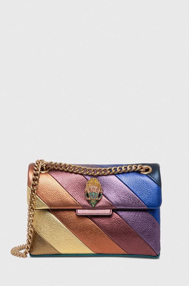 Шкіряна сумочка Kurt Geiger London колір барвистий (3564863)