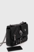 Шкіряна сумочка Kurt Geiger London колір чорний (3592128)