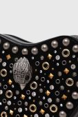 Шкіряна сумочка Kurt Geiger London колір чорний (3657767)