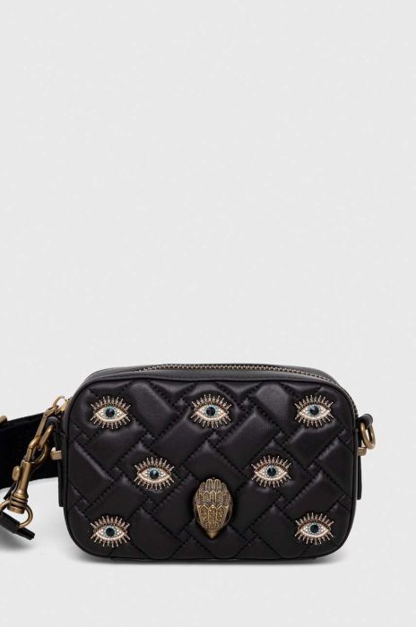 Шкіряна сумочка Kurt Geiger London колір чорний (3592131)
