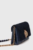 Шкіряна сумочка Kurt Geiger London колір синій