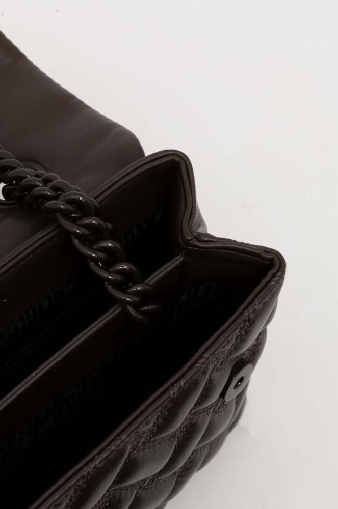 Шкіряна сумочка Kurt Geiger London колір коричневий (3529548) фото 5
